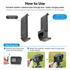 TELESIN Selfie Stick 10000mAh Battery with USB-C Cable for Action Camera