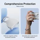 TELESIN Fun Shot Magnetic Grip for iPhone & Android | DSLR Camera Style Shutter Grip with Detachable Wireless Shutter Button