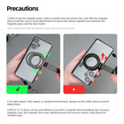 TELESIN Mobile Phone Magnetic Neck POV Mount | MagSafe Compatible Cell Phone Neck Holder Vlog Selfie Mount Hand Free Chest Stand for iPhone 16 15 14 13 12 Series Android Phones