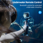 TELESIN Underwater Selfie Stick with Bluetooth Remote Control for GoPro HERO13 12 11 10 9 8 | Waterproof & Extendable for Diving Surfing Snorkeling