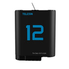 TELESIN Battery for GoPro HERO12 HERO11 HERO10 HERO9 Black | Camera Battery for GoPro 12 11 10 9 - Black