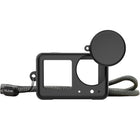 TELESIN Silicone Case with Lens Cap for DJI Osmo Action 5 Pro Action 4 Action 3 Silicone Protective Cover