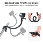 TELESIN Flexible Mount with Phone Holder for Action Camera and Mobile Phone
