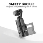 TELESIN Aluminum Alloy Quick Release Extension Frame For DJI Osmo Pocket 3 | Two Claw Adapter 1/4 Screw With Cold Shoe Interface