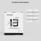 TELESIN 2-Pack Stamina Enduro Battery and Pocket Storage Charger Bundle for GoPro HERO13 | Multifunctional Charger with Flat Design for GoPro 13