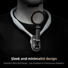 TELESIN Mobile Phone Magnetic Neck POV Mount | MagSafe Compatible Cell Phone Neck Holder Vlog Selfie Mount Hand Free Chest Stand for iPhone 16 15 14 13 12 Series Android Phones