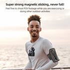 TELESIN Magnetic Action Camera Mount, Chest Neck Snap Mount Halter Set Compatible with GoPro, Insta360, DJI Osmo Action