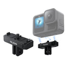 TELESIN Magnetic Quick Release Base Mount Compatible with GoPro HERO 13 Black | Metal Base Adapter Dual Lock Anti-Slip Button Design Compatible with GoPro 13