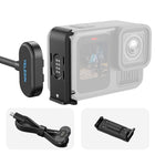 TELESIN Magnetic Door and Power Cable Kit for GoPro HERO13 / 12/11 / 10/9 | Weather-proof Contacto Magnetic Battery Side Cover and Charging Cable