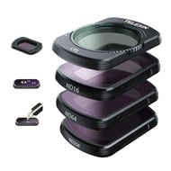 TELESIN 4-Pack CPL ND16 ND64 ND256 Lens Filter Set for DJI Osmo Pocket 3 | Neutral Density and Polarizing Lens Filter Kit Lens Protector for DJI Pocket 3