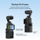 TELESIN Quick Release Backpack Strap Mount for DJI Osmo Pocket 3 | One-Handed Clip Holder with Dual Lock, Anti-Slip Silicone Pad, Fits Most Backpack Straps, Outdoor POV Accessory