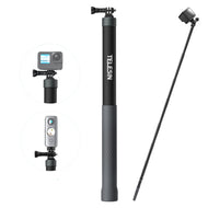 TELESIN 2Nd Gen 3 Meter Ultra Long Carbon Fiber Selfie Stick for Action Camera
