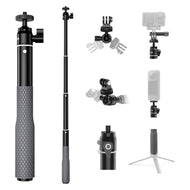 TELESIN 65cm Waterproof Selfie Stick with 360 Degree Ball Head | Underwater Snorkeling Diving Extension Monopod for GoPro Insta360 DJI Osmo Action Camera