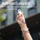 TELESIN Silicon Case for Insta360 GO 2 Rubber Sleeve Case with Lanyard Silicone Protective Cover Insta360 GO2 Accessory - Black