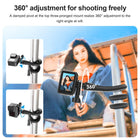 TELESIN Flexible Mount with Phone Holder for Action Camera and Mobile Phone