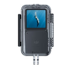 TELESIN Waterproof Case for DJI Action 2 Dual-Screen Combo Power Combo Underwater Dive Housing