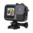 TELESIN Upgraded Protective Housing Case for GoPro HERO13 HERO12 HERO11 HERO10 HERO9 Black | Plastic Frame Vlog Cage with 1/4" Thread & Cold Shoe Mount