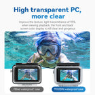 TELESIN 45 Meter Depth Waterproof Case for DJI Osmo Action 3 Action 4 Dive Housing