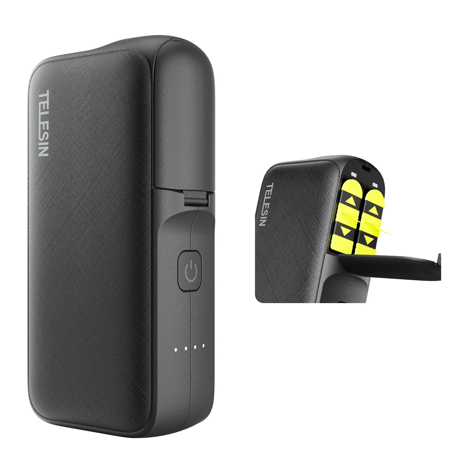 TELESIN Power Charger for GoPro HERO13 Black | Portable 10000mAh Fast Charger Box for GoPro 13 Battery