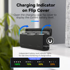 TELESIN Triple Slot Battery Charger for DJI Osmo Action 3 4 | Battery Charging Carry Case with Type-C Cable for Action 3/4