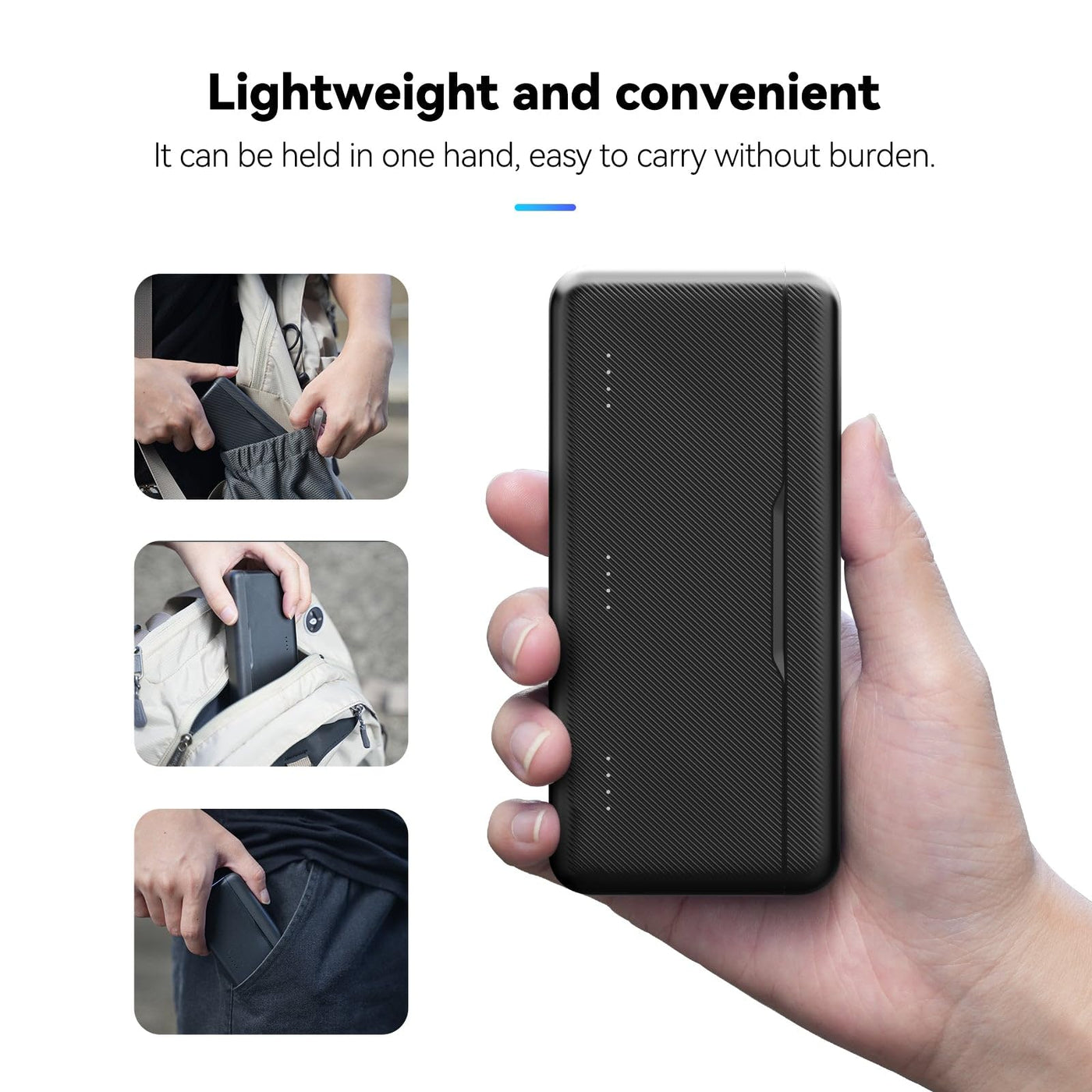 TELESIN Triple Slot Battery Charger for DJI Osmo Action 5 Pro | PD 30W Fast Charging Case with Type-C Cable Fully Compatible with DJI Osmo Action 5 Pro Extreme Battery
