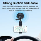 TELESIN Action Camera Universal Suction Cup Mount 360 Degree Rotatable for GoPro, Insta 360, DJI Action 2, Osmo Action, Osmo Pocket and Mobile Phone