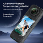 TELESIN Tempered Glass Screen Protector for Insta360 X4 | Anti-Fingerprint Screen Protection HD Film