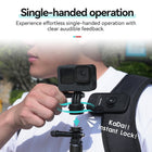 TELESIN S2 Quick Release Magnetic Backpack Strap Mount | 360 Degree Swivel Clip Compatible with GoPro Insta360 DJI Action Osmo Pocket Accessories