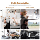 TELESIN Magnetic Suction Phone Mount | Anti-Slip Mirror Shower Hands-Free Phone Holder Compatible with MagSafe iPhone 17 16 15 14 13 12 & Magnetic Phone Case