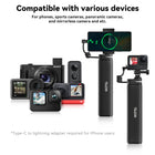 TELESIN Selfie Stick 10000mAh Battery with USB-C Cable for Action Camera