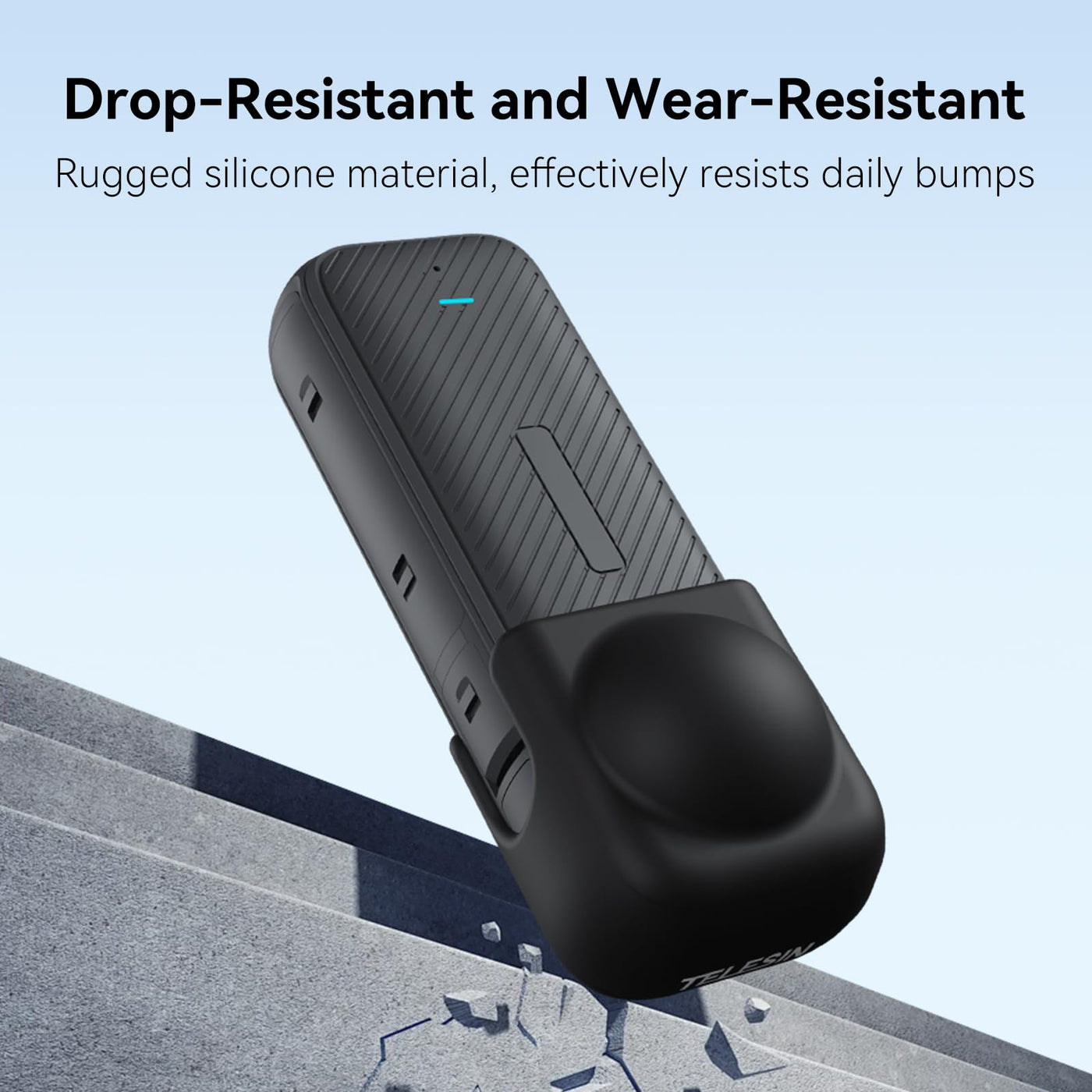 TELESIN Silicone Lens Protection Cover for Insta360 X4 | Waterproof Elastic Lens Hood X4 ElectronGeek