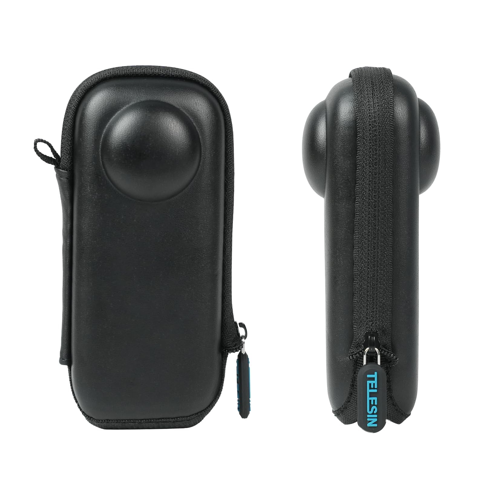 TELESIN Portable Carrying Case for Insta360 X4 | Hard Shell Travel Storage Case for Insta360 X4 Accessories, Water-resistance Mini Protective Hard PU Shell Box