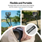 TELESIN Neck Mount SE2.0 with Air Cushion Chest Strap Mount | Hand Free POV Video Vlog Neck Holder for GoPro HERO Insta360 X4 Ace Pro DJI Action 3 4 5 Pro Osmo Pocket Action Camera