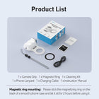 TELESIN Fun Shot Magnetic Grip for iPhone & Android | DSLR Camera Style Shutter Grip with Detachable Wireless Shutter Button