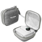 TELESIN Small Carry Case for Insta360 GO3 GO2, GoPro, DJI Osmo Action | Protective Case | Portable Storage Bag