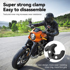 TELESIN Claw Clamp Mount with Dua Ball Head for Action Camera Smartphone, Bike Motorcycle Handlebar Clip 360 Degree Adjustable Magic Arm