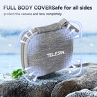 TELESIN Small Carry Case for Insta360 GO3 GO2, GoPro, DJI Osmo Action | Protective Case | Portable Storage Bag
