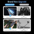 TELESIN Shorty Power Grip Rechargeable Selfie Stick with Remote Control for GoPro HERO13/12/11/10/9/MAX | 5000mAh Battery Tripod Stand Extension