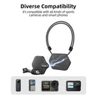 TELESIN Magnetic Action Camera Mount, Chest Neck Snap Mount Halter Set Compatible with GoPro, Insta360, DJI Osmo Action